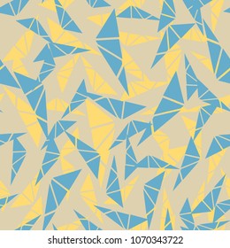 Abstract seamless background with triangles 