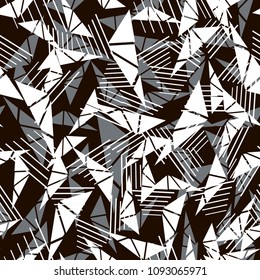 Abstract seamless background with triangles 