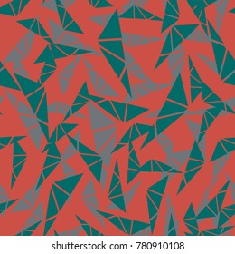 Abstract seamless background with triangles 