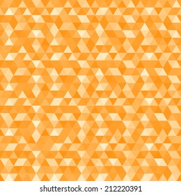 Abstract seamless background of triangles. Vector illustration