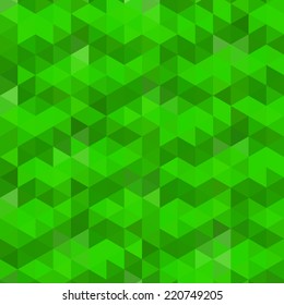 Abstract seamless background of triangles. Vector illustration