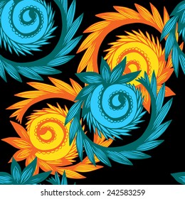 Abstract seamless background, vector illustration.