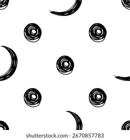 Abstrato fundo sem emenda. Ilustração vetorial. Padrão para impressão e design