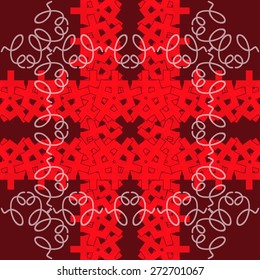 Abstract seamless background, vector illustration.