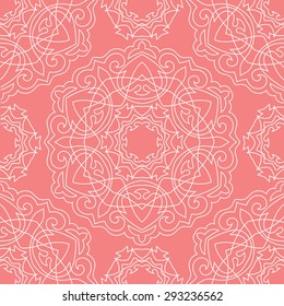 Abstract seamless background. Vector illustration for paper or scrap booking.