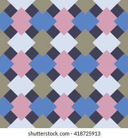 abstract seamless background and wallpaper of rhombuses , and squares