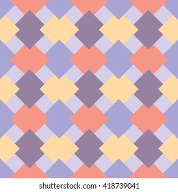 abstract seamless background and wallpaper of rhombuses , and squares