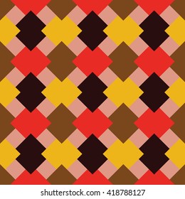 abstract seamless background and wallpaper of rhombuses , and squares