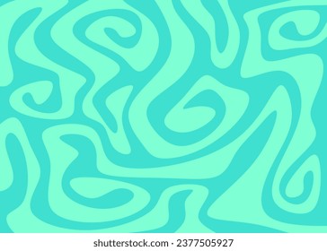 Abstract seamless background with wavy ornament pattern