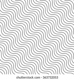 Abstract seamless background with wavy, waving lines. Can be repeated.