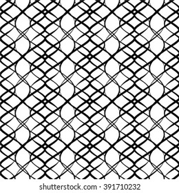 Abstract seamless background with wavy, waving lines. Can be repeated.