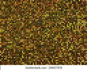 Abstract Seamless Background. Yellow Golden Green Orange and Black Color