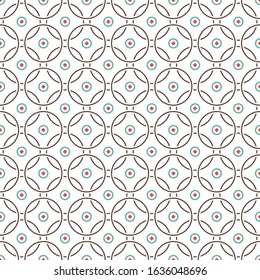 Abstract seamless background for your design. Seamless geometric monochrome vector pattern.