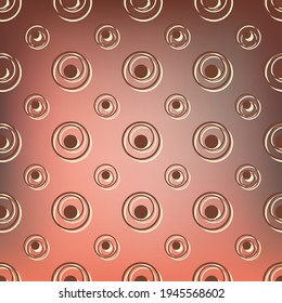 Abstract seamless background.Geometric repeating circles.