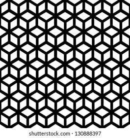 abstract seamless backgroynd. 3d cubes
