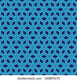 abstract seamless backgroynd. 3d cubes