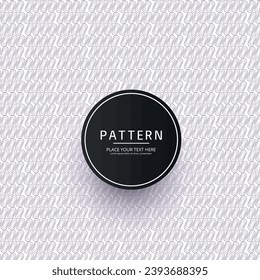 abstract seamless black Geometric pattern with white transparent background.