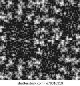 Abstract seamless black and white optical pattern.