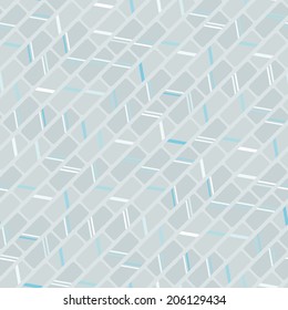 Abstract seamless blue tiles background