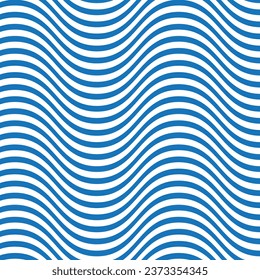 patrón abstracto de línea de onda azul transparente.
