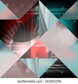 abstract seamless blurred square background-vector illustration