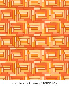 abstract seamless braided background, vector illustration