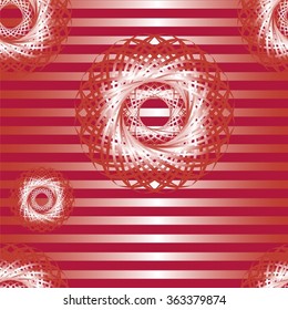 abstract seamless braided circles