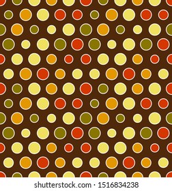Abstract seamless bubble pattern. Background design for prints, textile, fabric, package, cover, greeting cards.