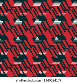 	
Abstract seamless camouflage covers pattern with vertical fading lines, tracks, halftone stripes. Extreme sport style illustration. Trendy Urban colorful backdrop Soccer. Grunge, neon texture patter