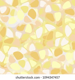 Abstract seamless camouflage. Crazy dance of ridiculous elements. Super fashionable background.