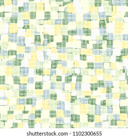 Abstract seamless camouflage. Multi-colored mottled texture. Funny camouflage. A grid consisting of non-standard elements.