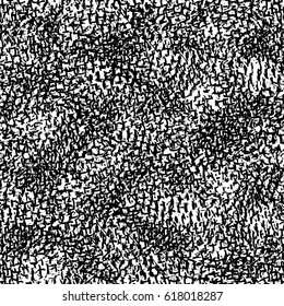 abstract seamless chaotic pattern. black and white background. shape texture repeated backdrop for boys, girls, sports. monochrome wallpaper.