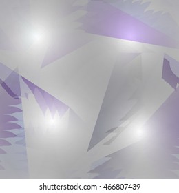 Abstract seamless chaotic pattern with urban geometric elements, scuffed, drops, sprays, triangles. Texture pattern for covers, banners, booklets, etc. For web or printed media.