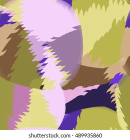 Abstract seamless chaotic pattern with urban geometric elements, scuffed, drops, sprays, triangles. Texture pattern for covers, banners, booklets, etc. For web or printed media.