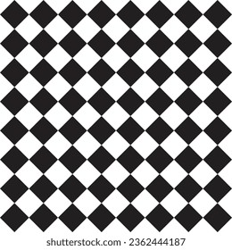 Abstract Seamless Checkered Pattern Background
