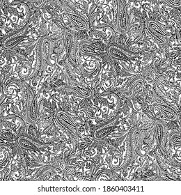 Abstract and seamless chintz pattern,