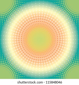 abstract seamless color background. halftone(eps10)