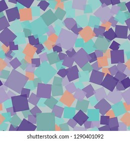 Abstract seamless color background with squares