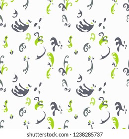 Abstract seamless color pattern