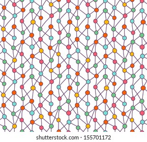 Abstract seamless color pattern. Vector illustration