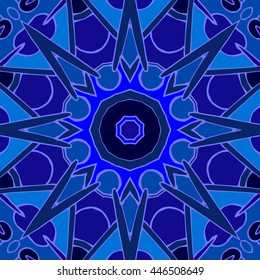 Abstract seamless color pattern. Vector illustration. Hand drawn doodle graphic print.