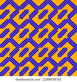 Abstract seamless color stripe.Geometric square background.Square stripe pattern.Square line background.Wallpaper background illustration.Tile pattern illustration.colored stripes on a yellow backgrou