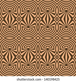 Abstract seamless color white pattern - vector illustration
