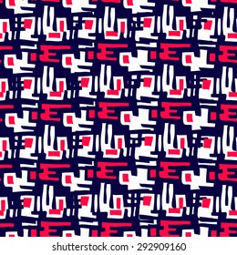 Abstract seamless colored pattern vector