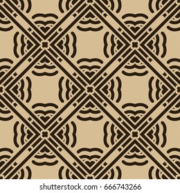 Abstract seamless colored pattern for wallpapers and backgrounds. Vector template can be used for design of wallpaper, fabric, oilcloth, textile, wrapping paper and other