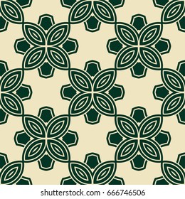 Abstract seamless colored pattern for wallpapers and backgrounds. Vector template can be used for design of wallpaper, fabric, oilcloth, textile, wrapping paper and other