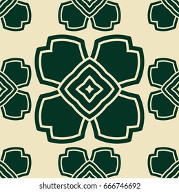 Abstract seamless colored pattern for wallpapers and backgrounds. Vector template can be used for design of wallpaper, fabric, oilcloth, textile, wrapping paper and other