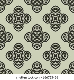 Abstract seamless colored pattern for wallpapers and backgrounds. Vector template can be used for design of wallpaper, fabric, oilcloth, textile, wrapping paper and other
