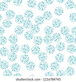 Abstract seamless colored textile trendy pattern print. Doodle vector fabric design.Modern wallpaper graphic.