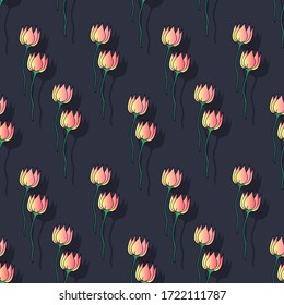 abstract seamless colored vector pattern background fabric print